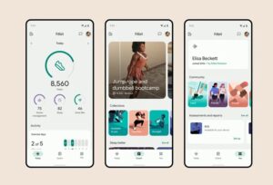 New Fitbit app design