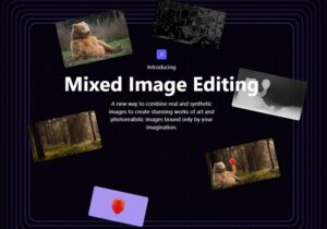 Playground AI Mixed Image Editing feature combines images