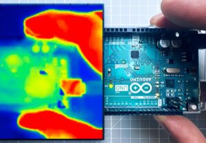 build your own low cost thermal camera using Arduino
