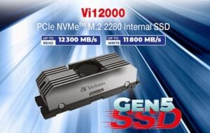 Verbatim 12 GBs PCIe 5 SSD storage