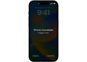 iPhone unavailable