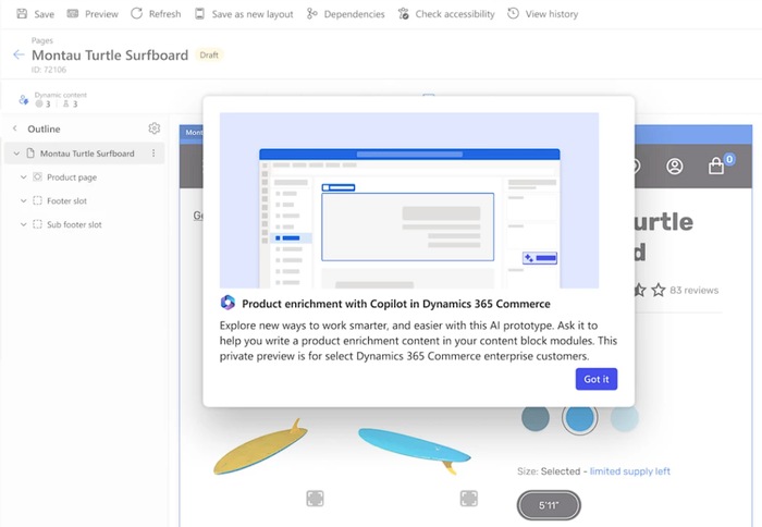 Microsoft adds AI Copilot to Dynamics 365 Commerce Site Builder - Geeky ...