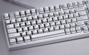 Metal keyboard keycap set