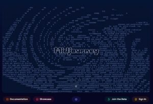 Midjourney new website design