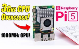 Overclocking a Raspberry Pi 5 to 3 GHz
