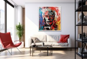 The best way to print your AI art for interior design