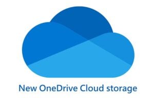 new OneDrive Cloud storage features