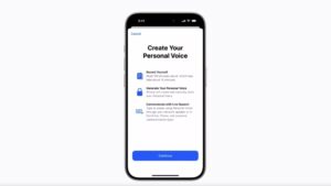personal voice ios 17