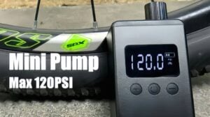 120 PSI lightweight portable inflation pump
