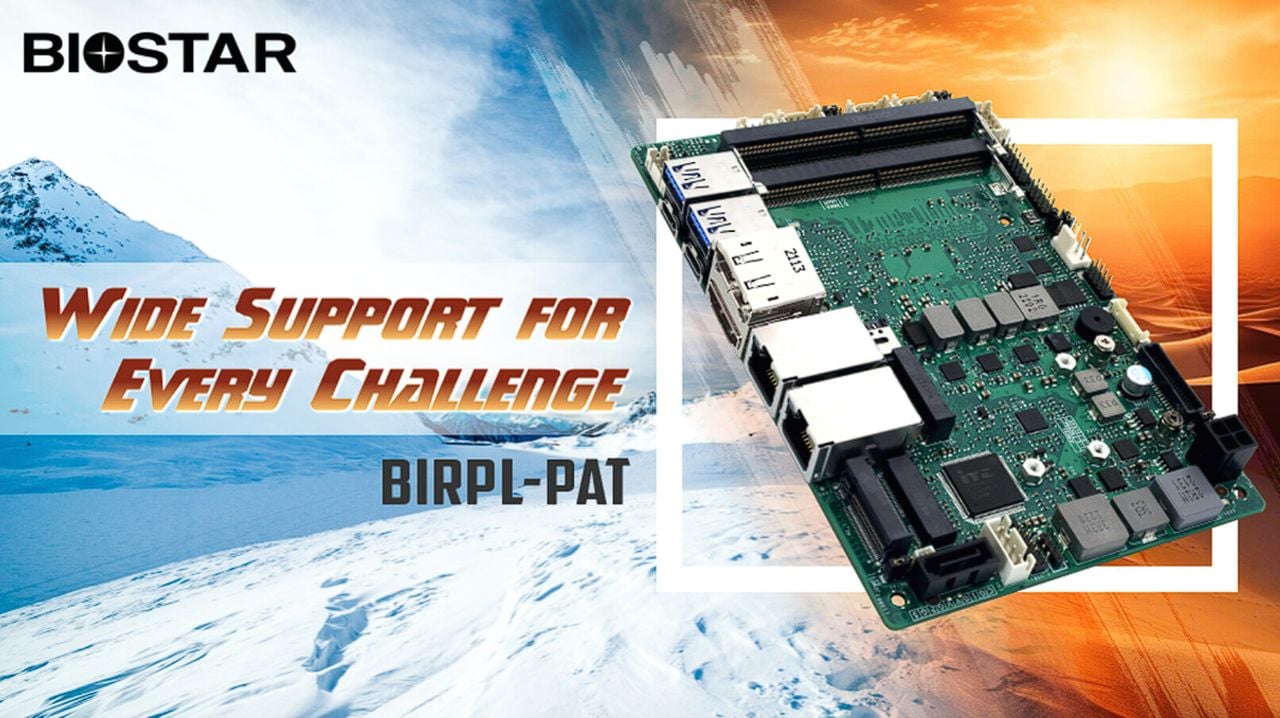 BIOSTAR BIRPL-PAT industrial small form factor motherboard