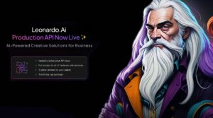 Leonardo AI production API now available for businesses