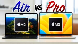 M2 MacBook Air vs M3 MacBook Pro