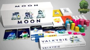 Moon Deluxe Edition board game with playmat