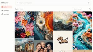 New Midjourney website overview