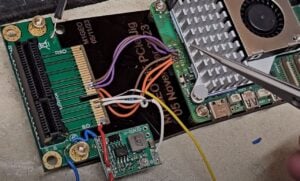 Raspberry Pi 5 PCIe port