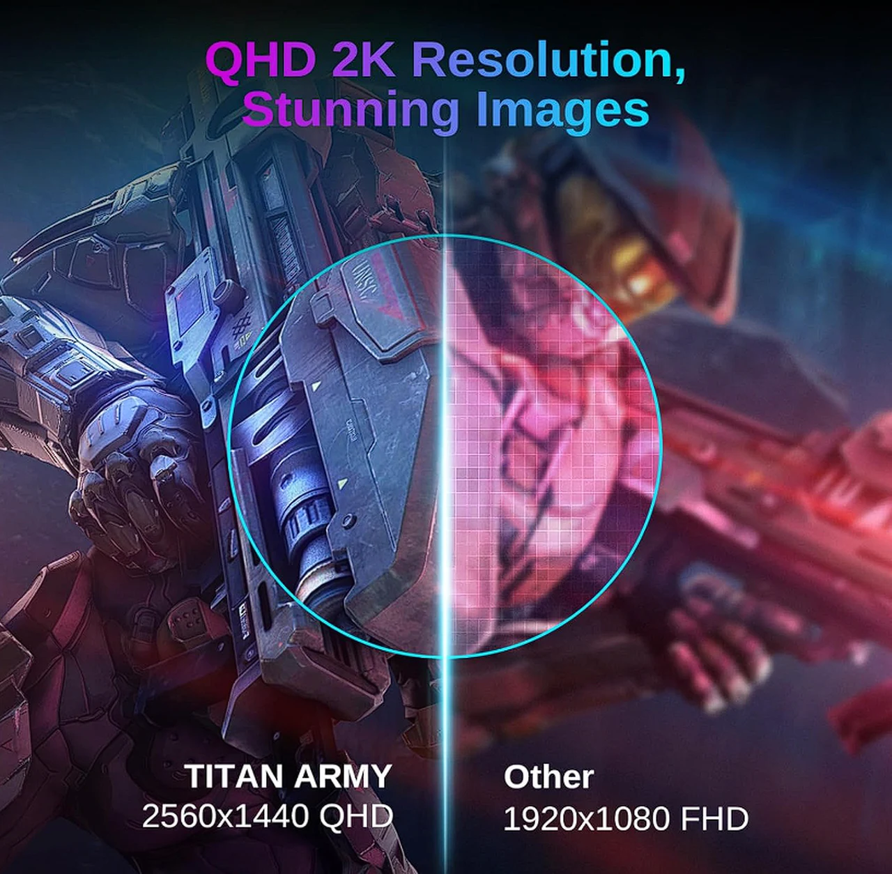 TITAN ARMY gaming monitors 