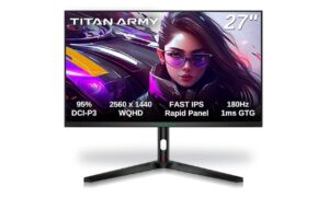 TITAN ARMY gaming monitors launch