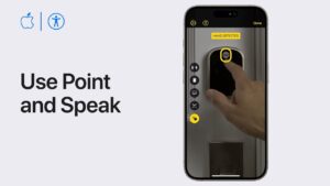 Using Point and Speak on iOS
