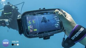 dive computer phone case