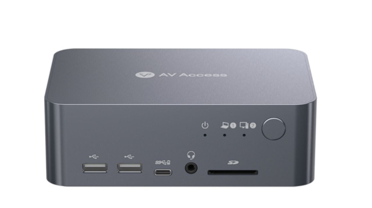 iDock C10 4K Dual Monitor KVM switch