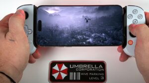 iPhone 15 Resident Evil Village gameplay