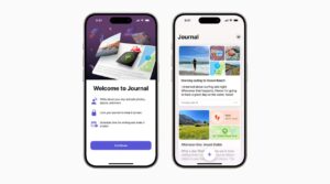 Apple Journal diary app launches