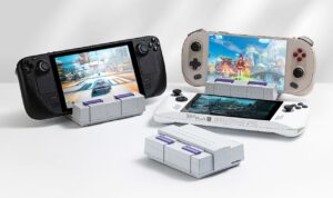 GuliKit handheld docking station supports multiple game consoles