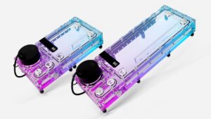 PC liquid cooling Flat Reservoir