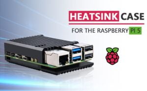 Pi 5 passive heatsink for no noise cooling