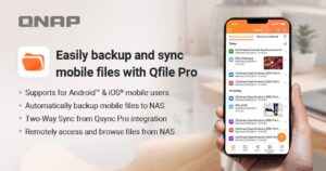 QNAP Qfile Pro mobile app updates