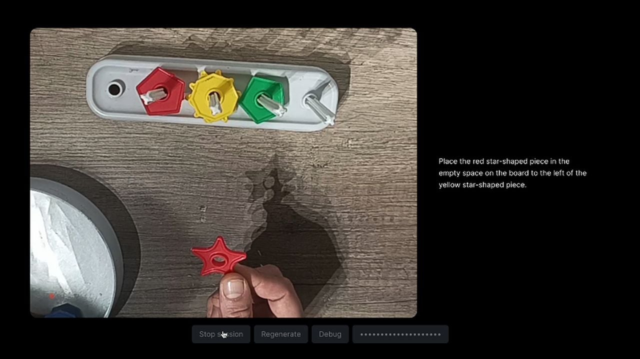 Real Gemini demo GPT4V and Whisper and TTS