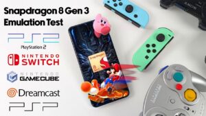 Snapdragon 8 Gen 3 games emulation demonstration