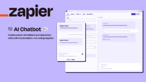 Zapier custom AI chatbots launched