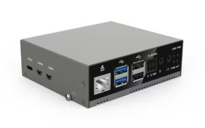 industrial PC powered by Pi 5 with M.2 NVMe storage