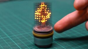 small DIY volumetric display