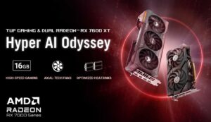 ASUS AMD Radeon RX 7600 XT graphics cards CES 2024