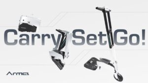 Arma compact folding scooter