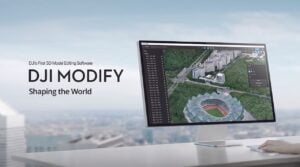 DJI Modify 3D model editing software