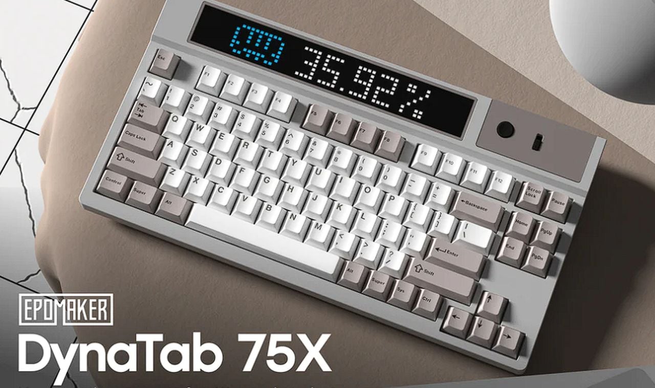Epomaker DynaTab 75X mechanical keyboard - Geeky Gadgets