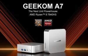 GEEKOM A7 AMD Ryzen 9 compact PC