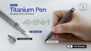 Mantis Pen multitool with scalpel