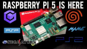 Raspberry Pi 5 retro games console