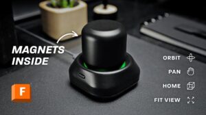 Space Mouse magnetic controller