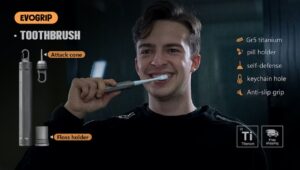 Titanium toothbrush