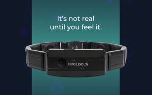 haptic audio wearable Feelbelt Sensit