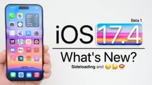 iOS 17.4 beta 1