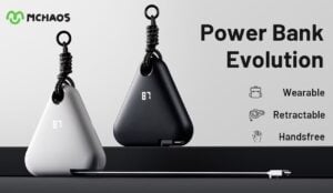 10000mAh Power bank with retractable cable hits Kickstarter