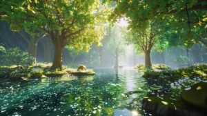 Create interactive virtual worlds using Google Genie AI