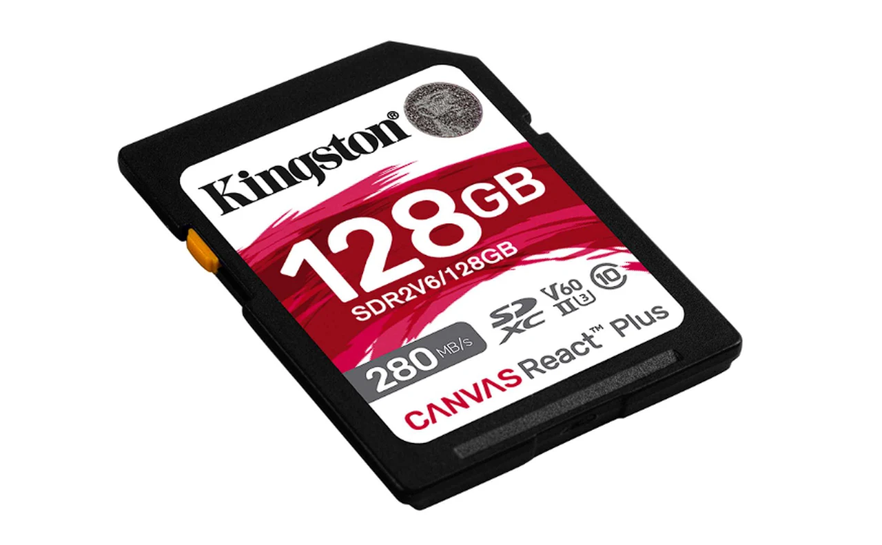 Kingston Canvas React V60 SD Card 1TB
