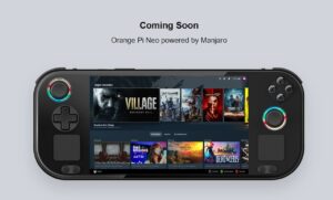 Linux handheld games console